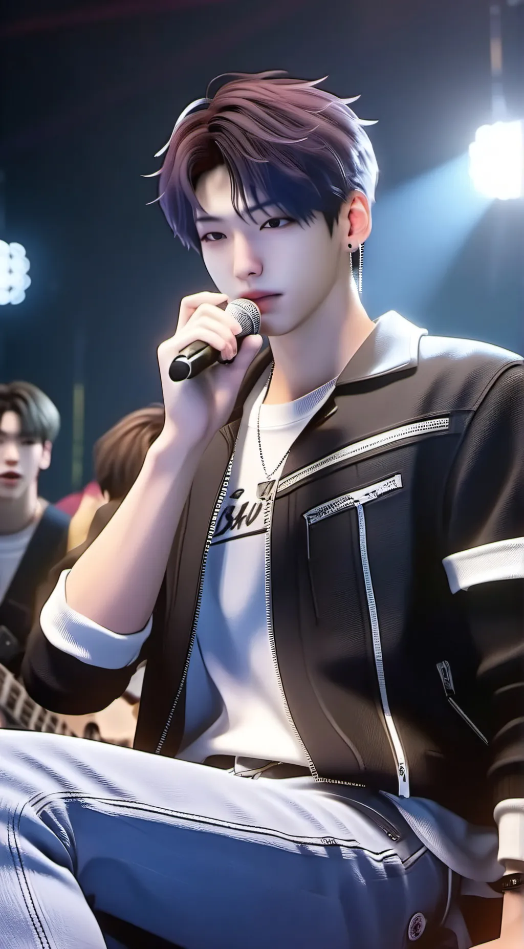 ai character: Felix (Stray Kids) background