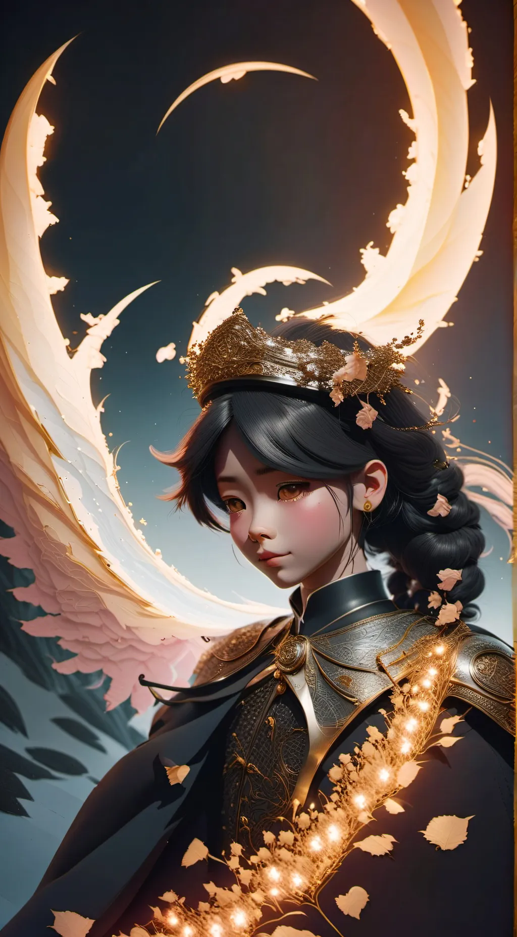 ai character: Mika background