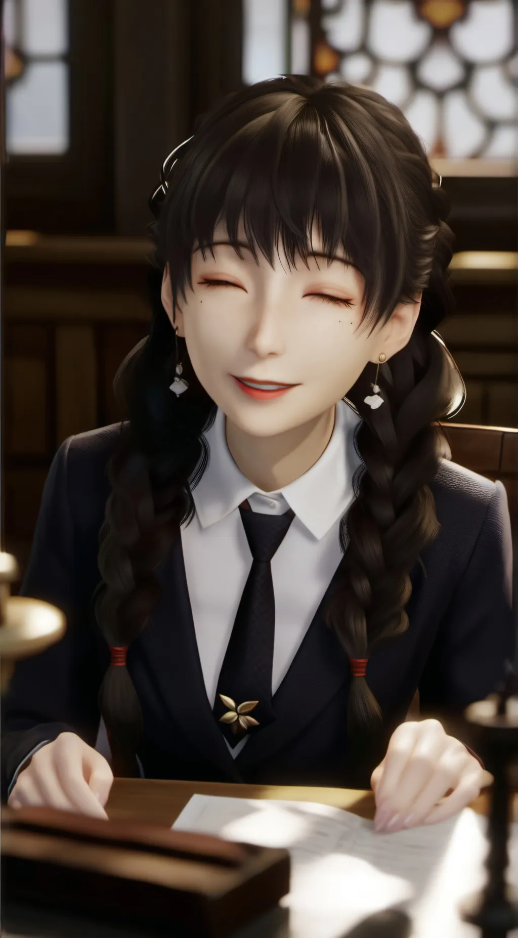 ai character: Runa background