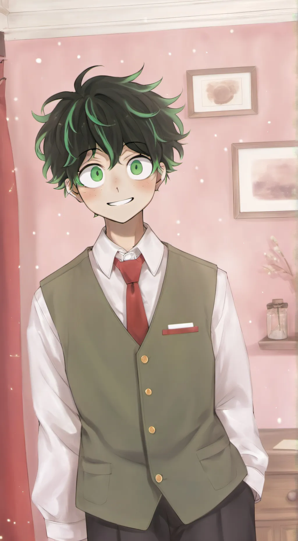 ai character: Mha! background