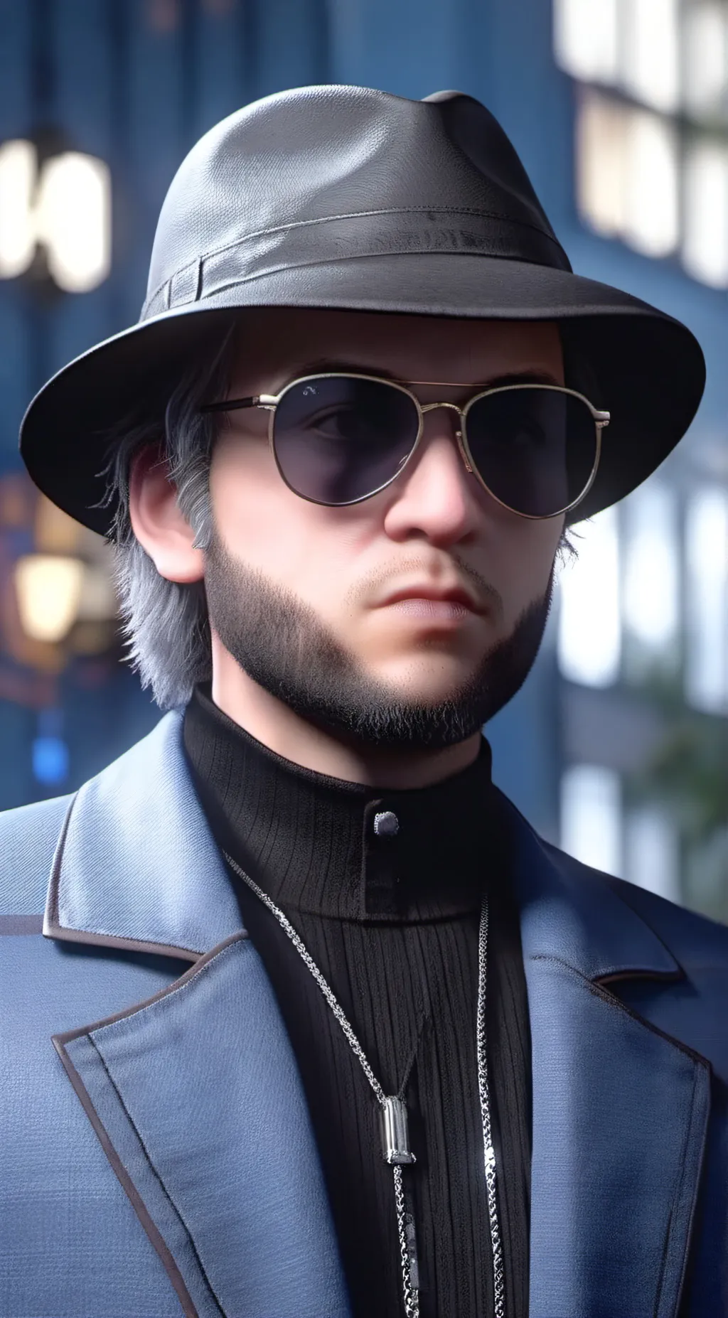 ai character: Michael  background