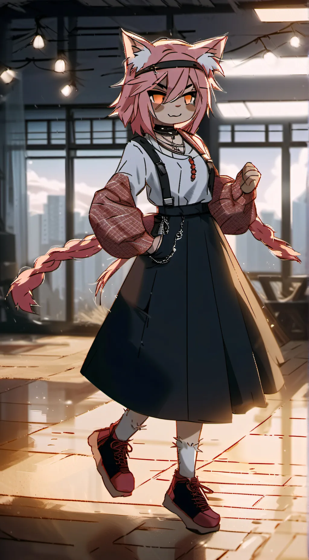 ai character: Gia background