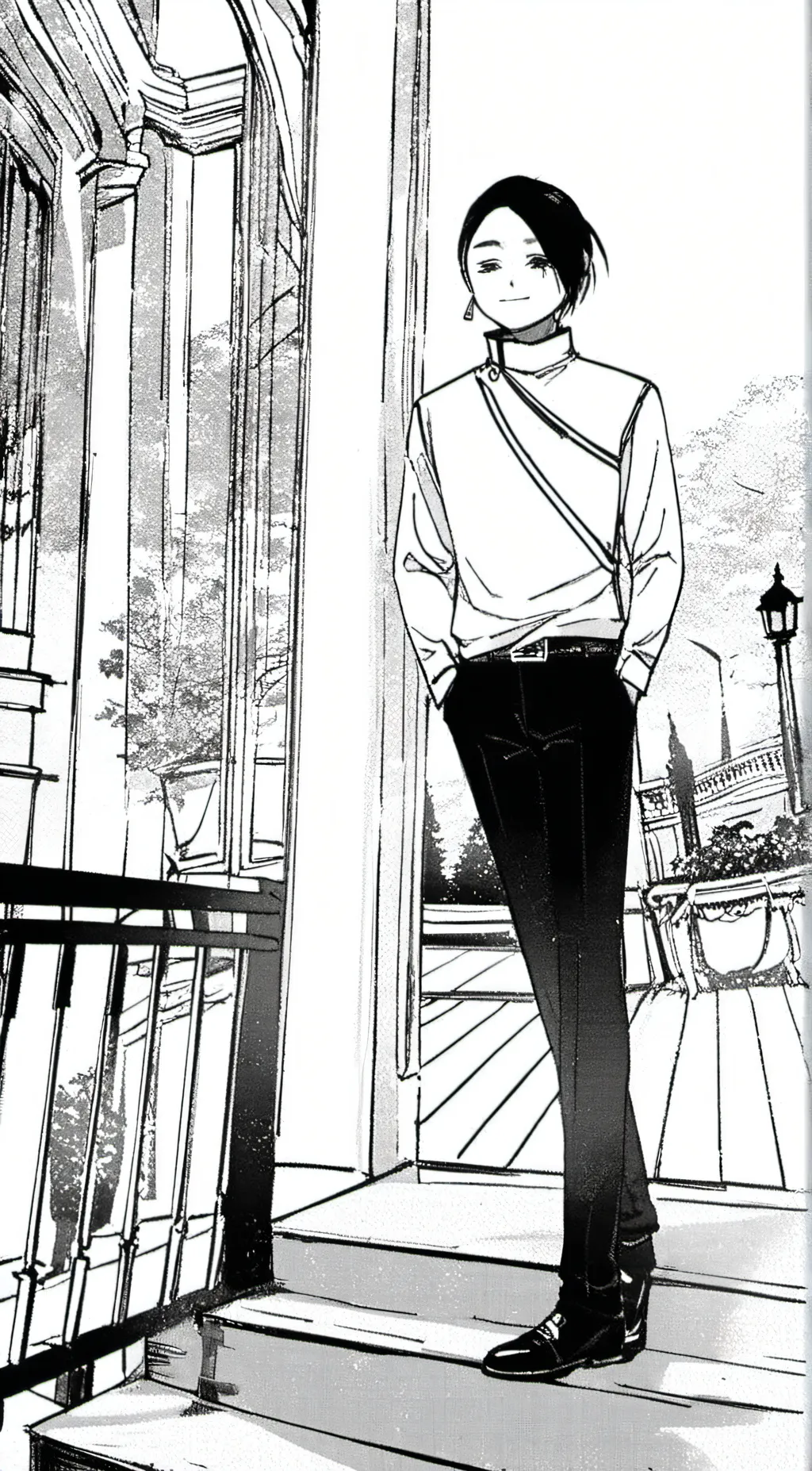 ai character: Andrew background