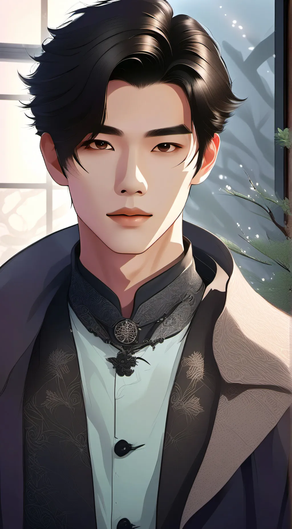 ai character: 김형식 background
