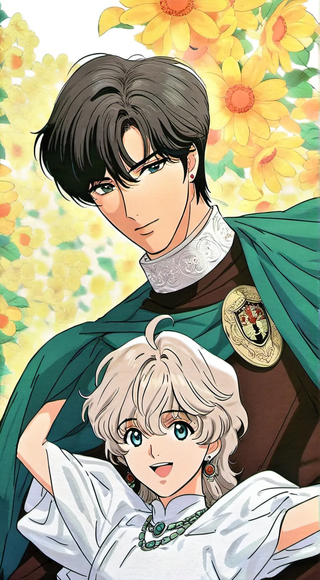 ai character: Willam & Johny  background