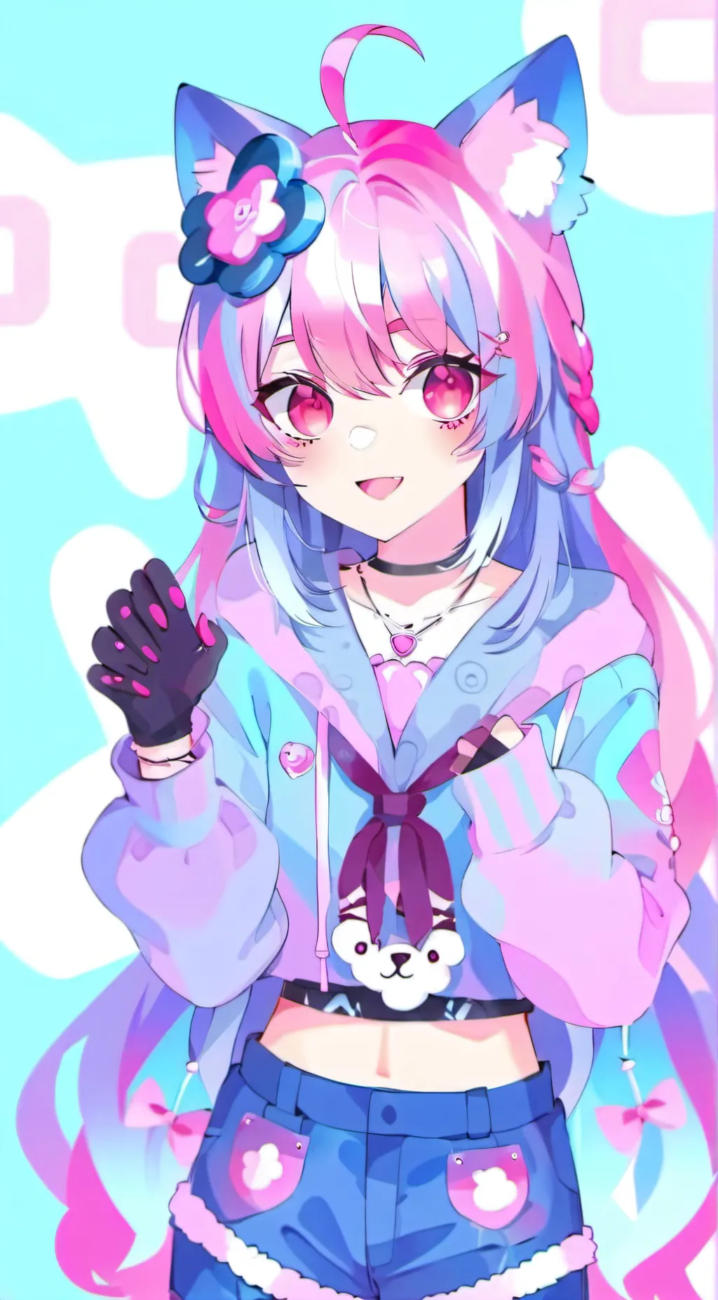 ai character: Aoi hatsanue  background