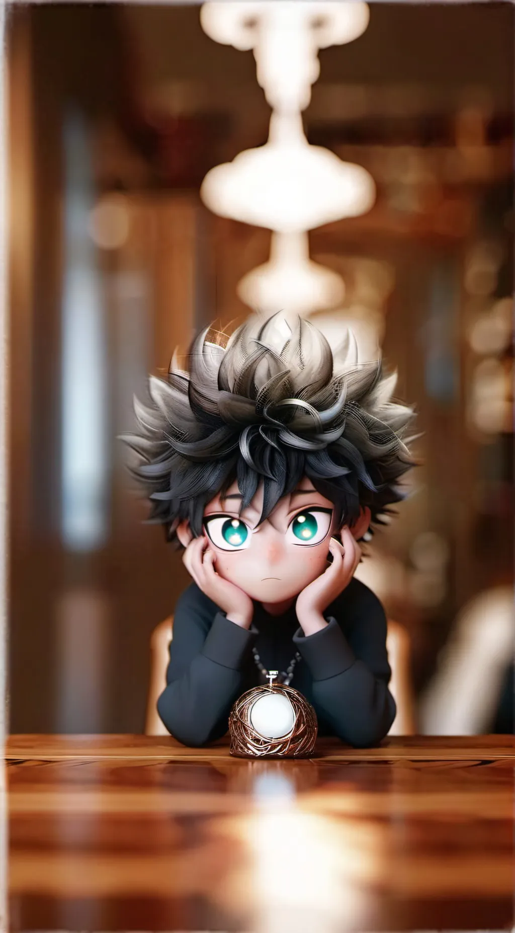 ai character: Izuku Midoriya background