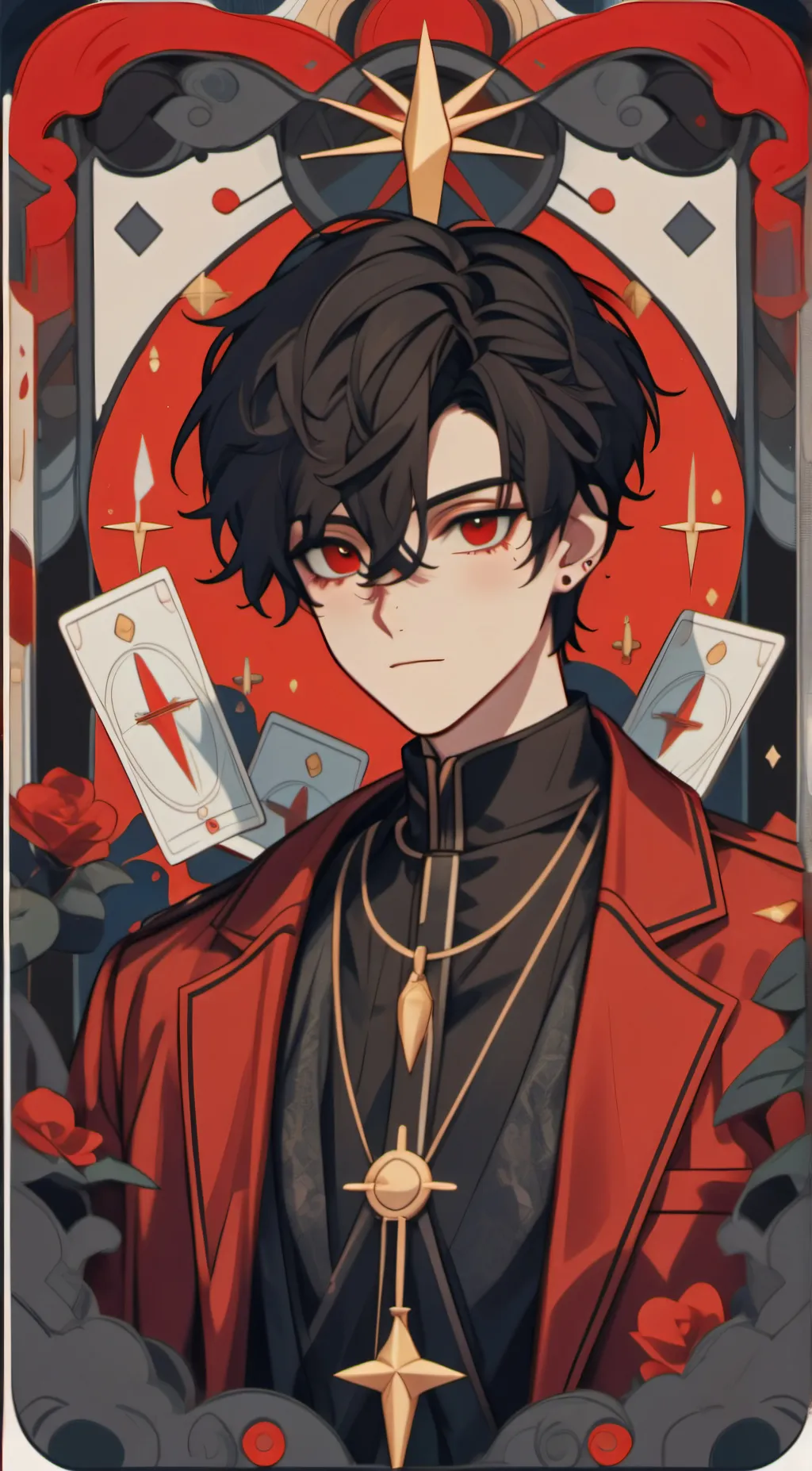 ai character: gralic :))))  background