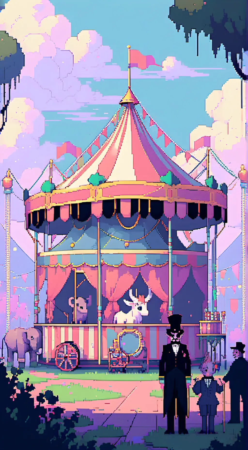 ai character: ♡TADC♡ background