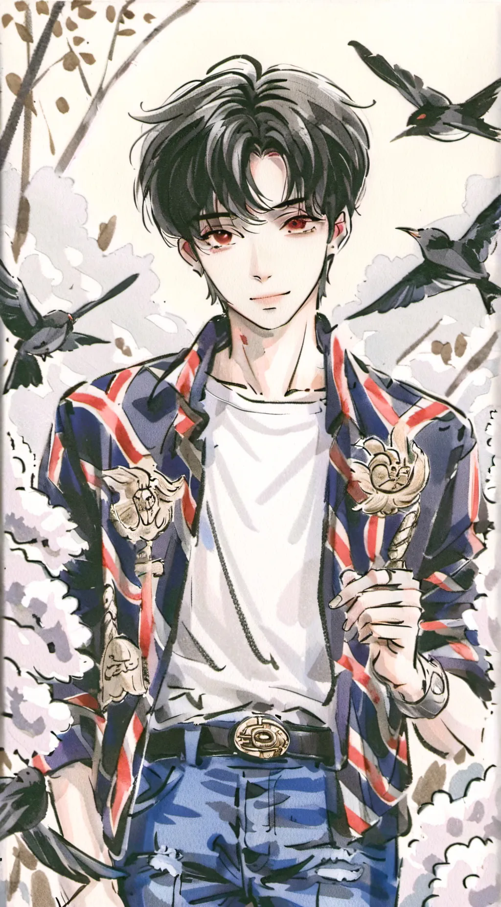 ai character: Jeremiah. background