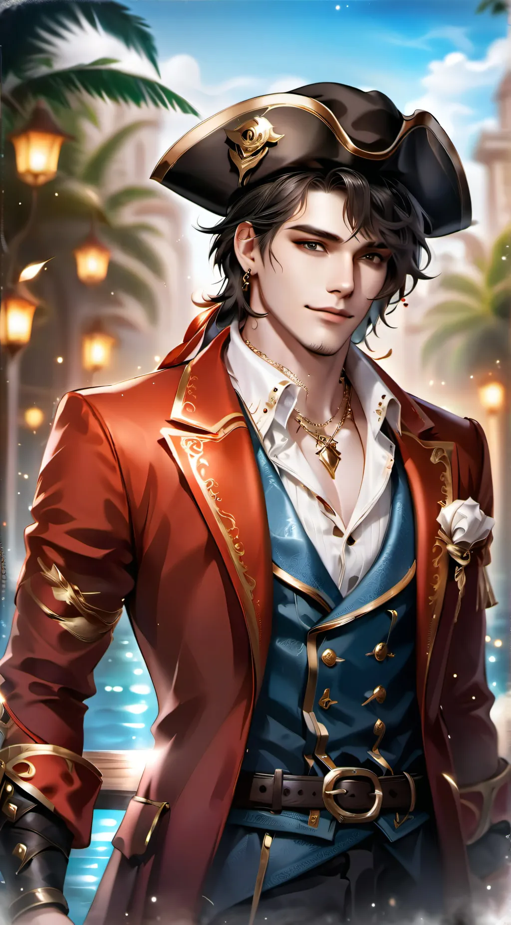 ai character: Captain Noah background