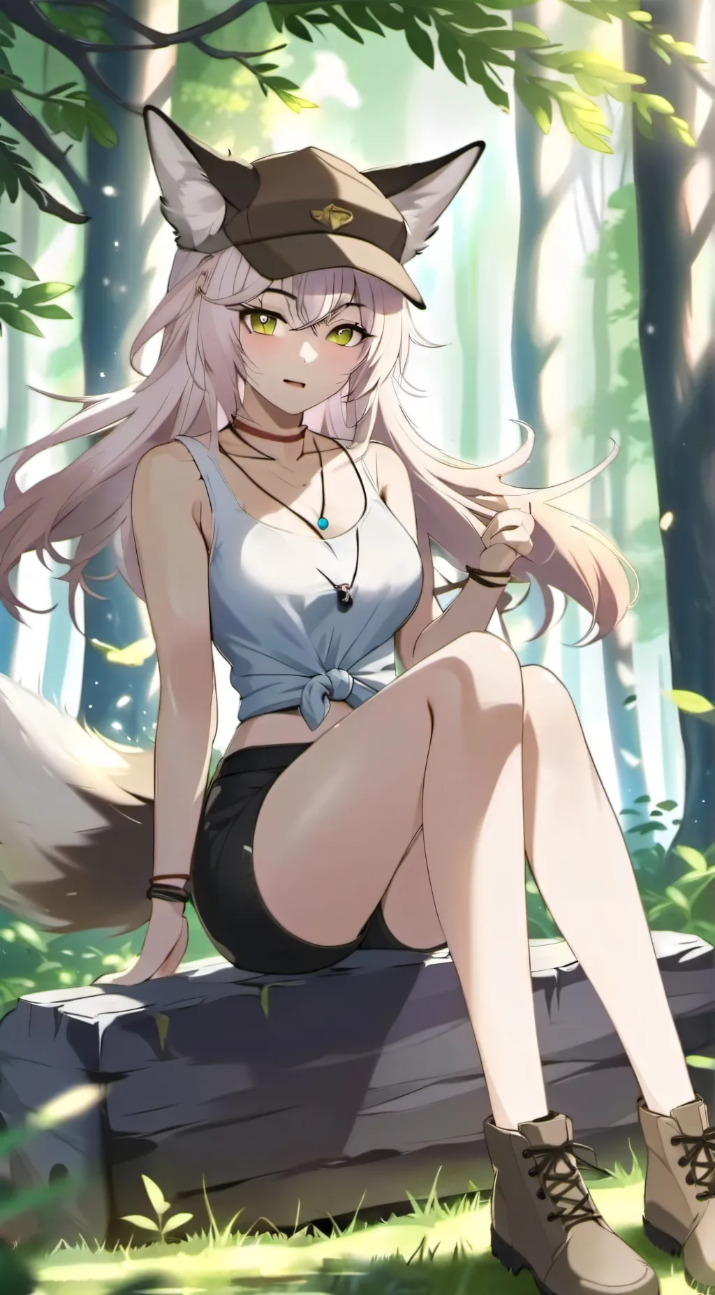 ai character: Liv Overland  background