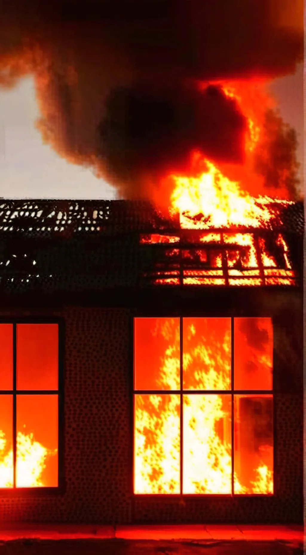 ai character: Mha fire background