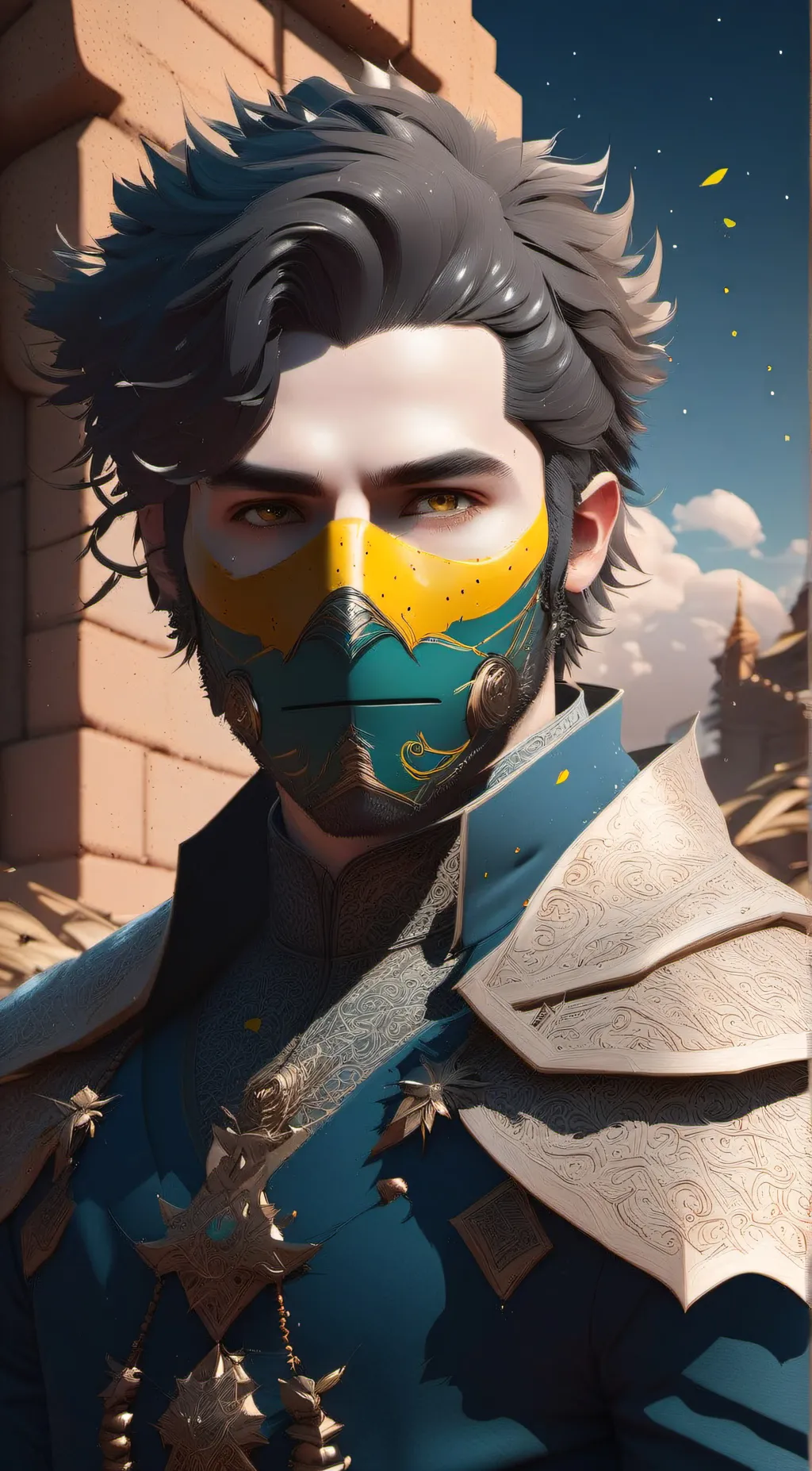 ai character: Michael  background