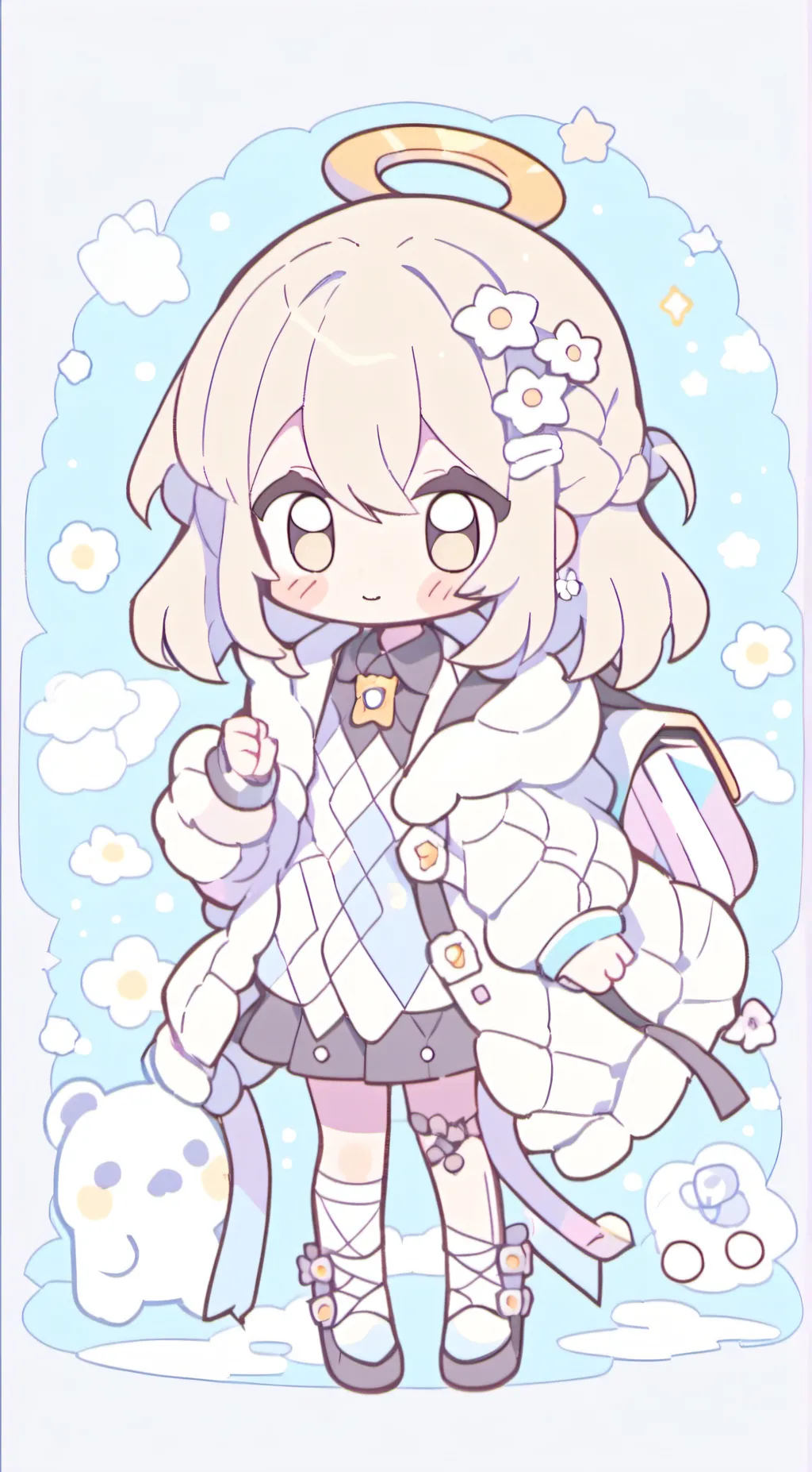 ai character: Angelica background