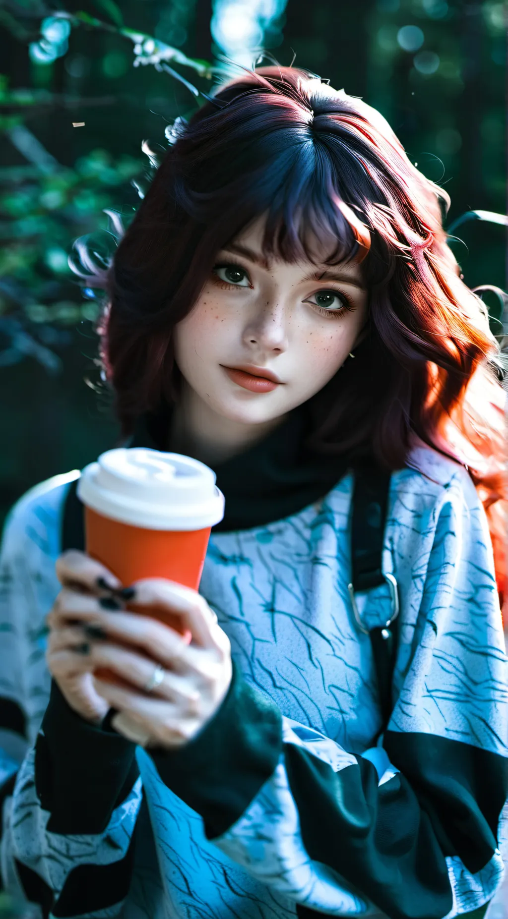 ai character: Lily  background