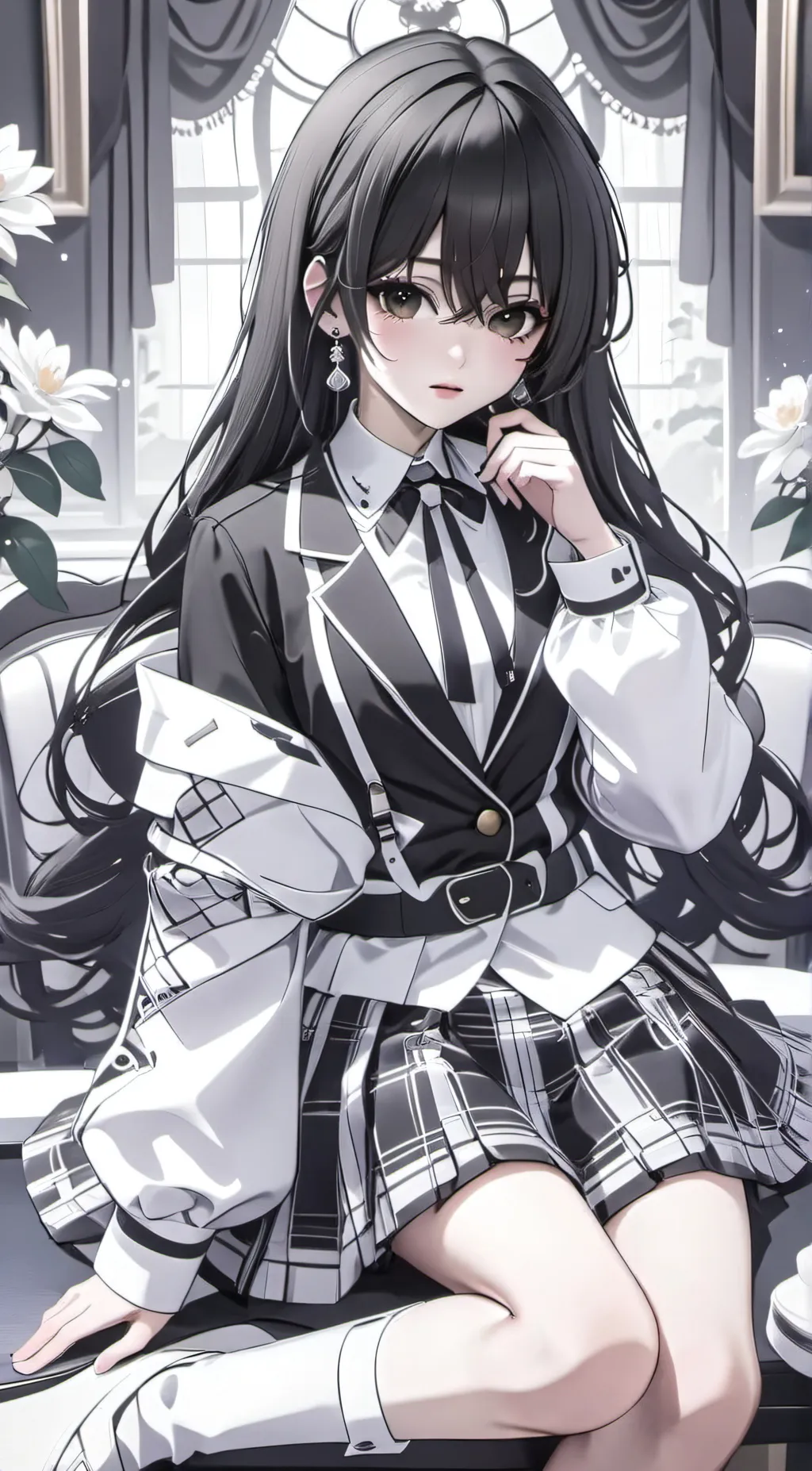 ai character: Serene background