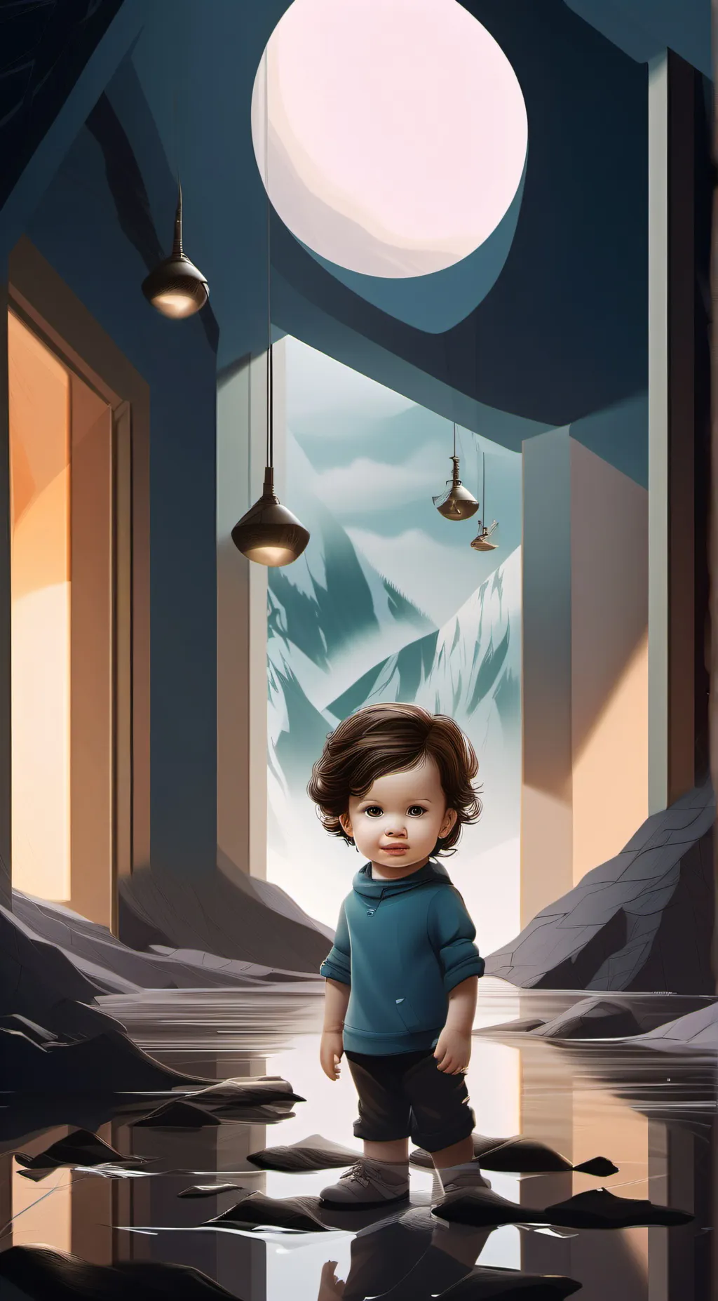 ai character: Baby  background