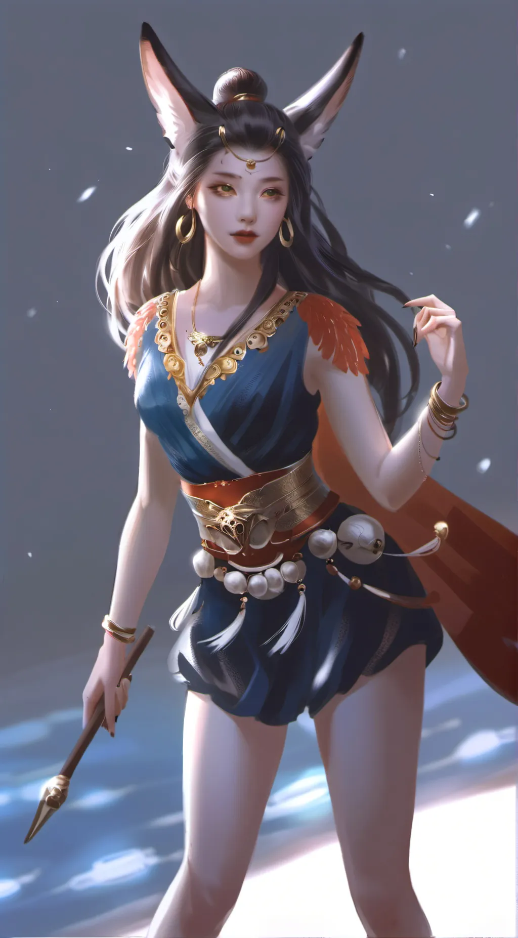 ai character: lily background