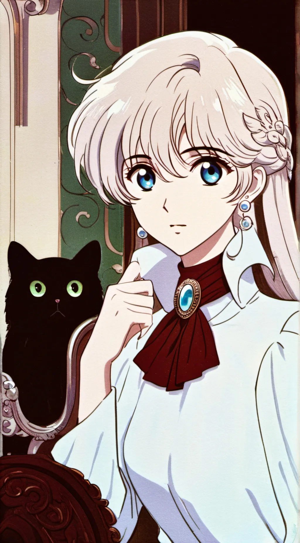 ai character: amelia background