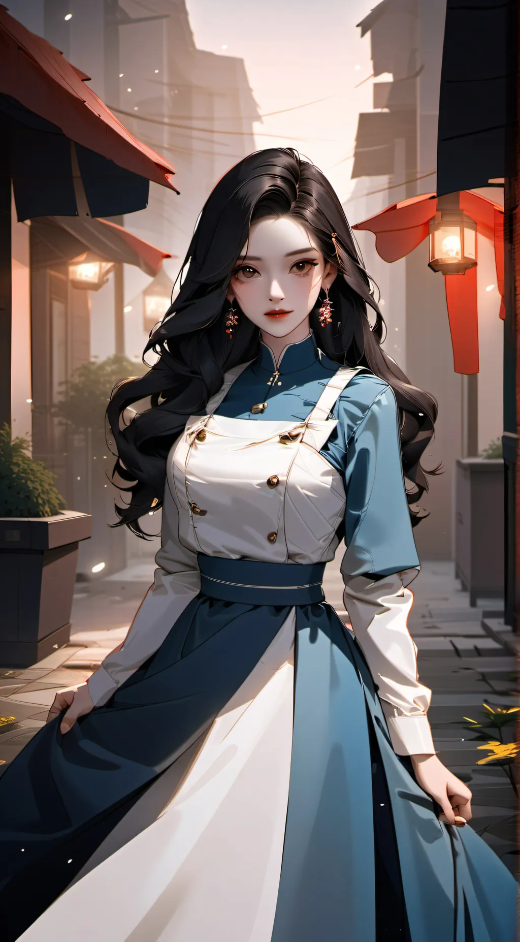 ai character: darisa 💙 background