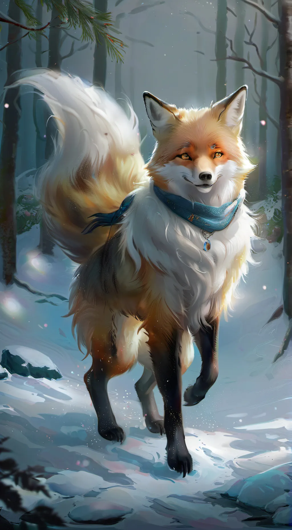 ai character: Doodle background