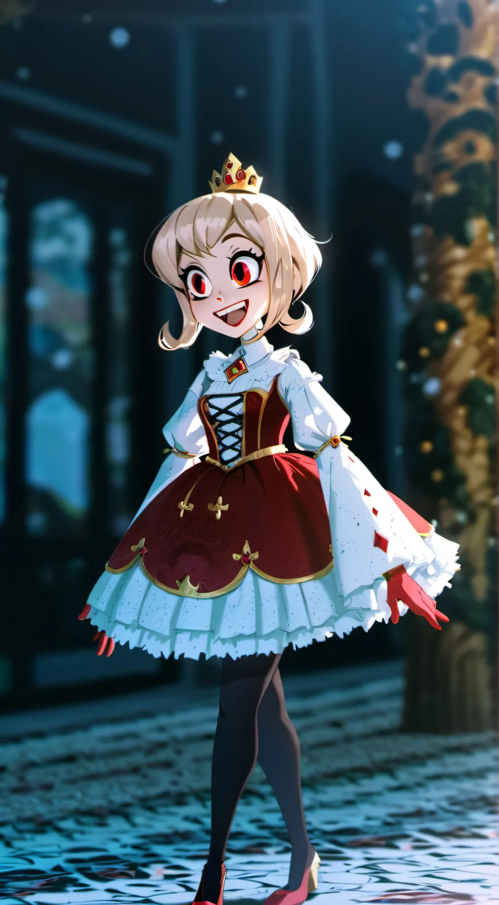 ai character: Cassie Morningstar background