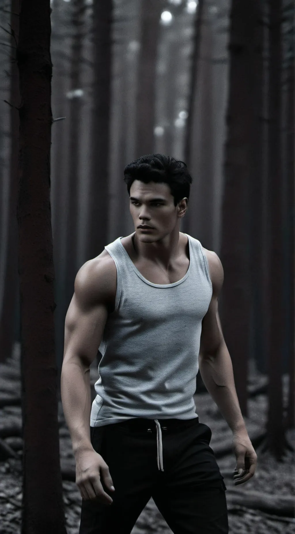 ai character: Emmett Cullen background