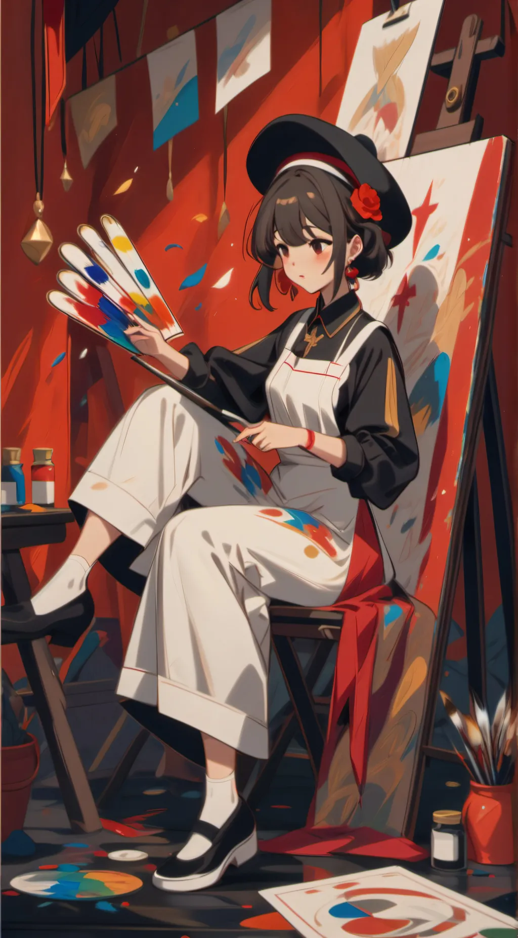 ai character: alice background