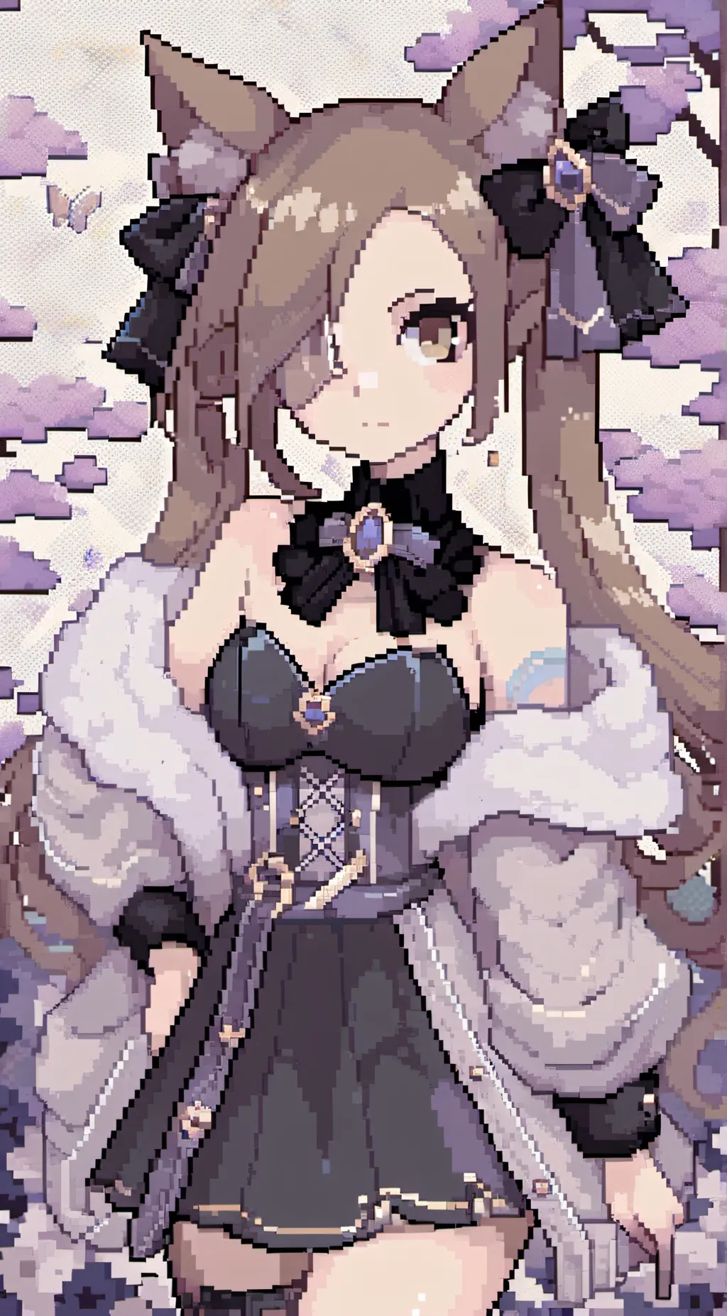 ai character: catgirl furry v2 background