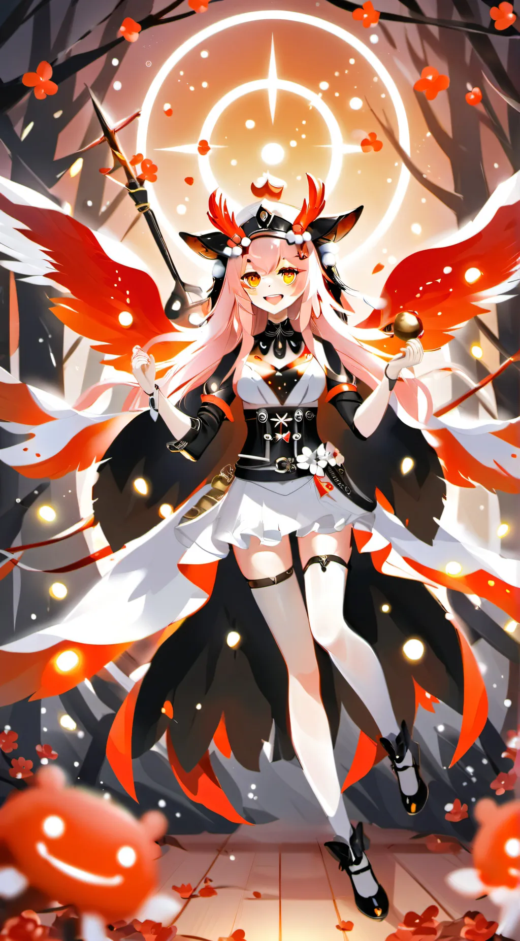 ai character: Harmony background