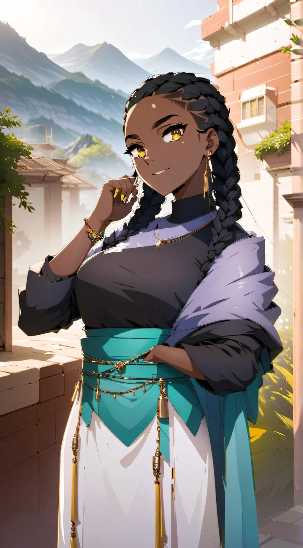 ai character: Kai background