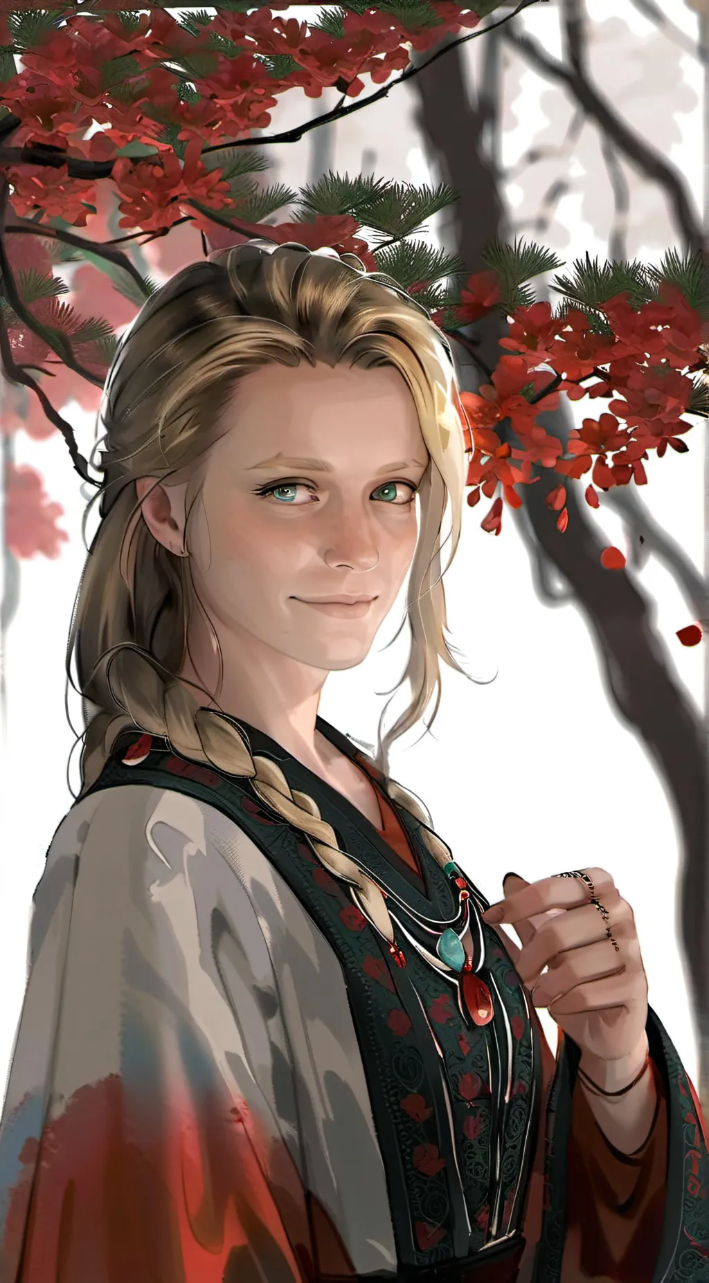 ai character: Serena background