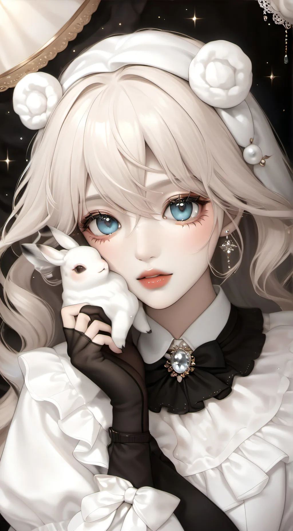 ai character: Rose background