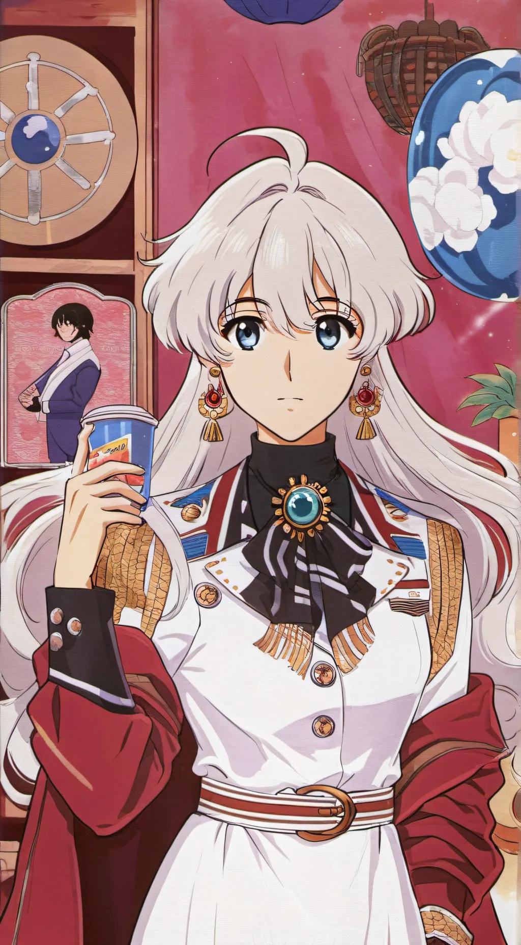 ai character: tickle school  background