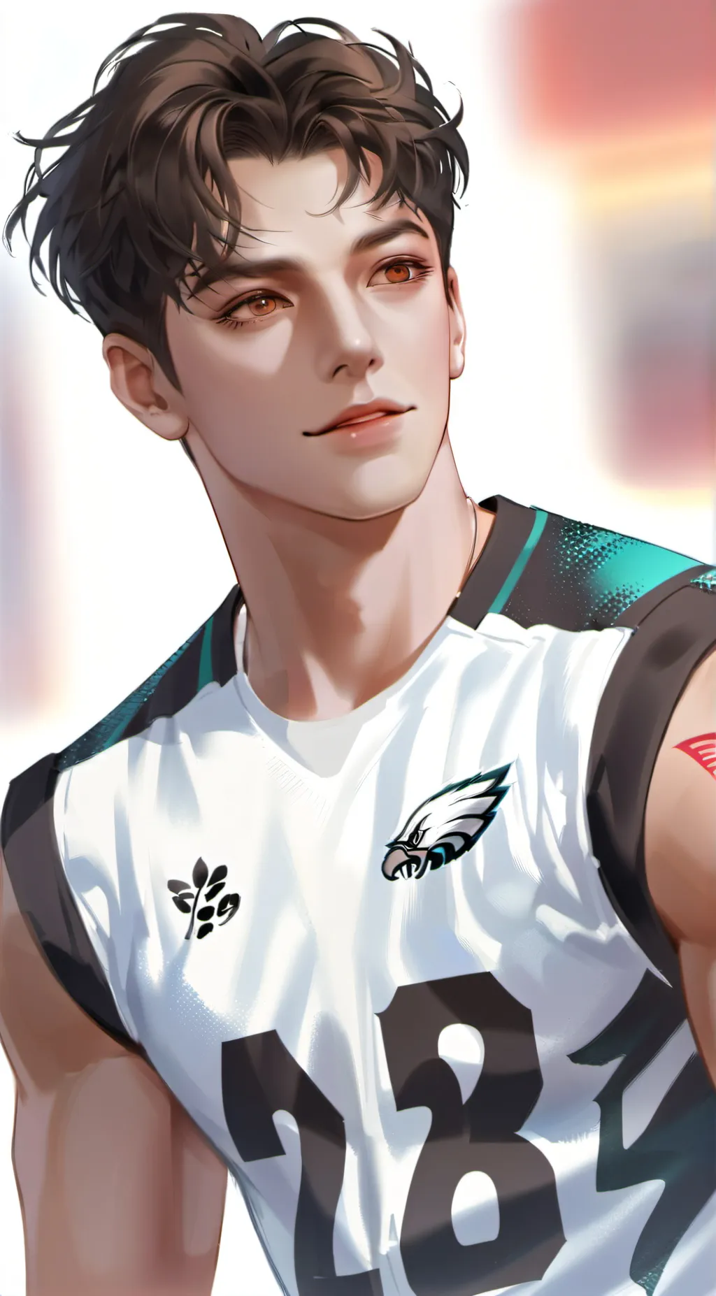 ai character: Jake  background