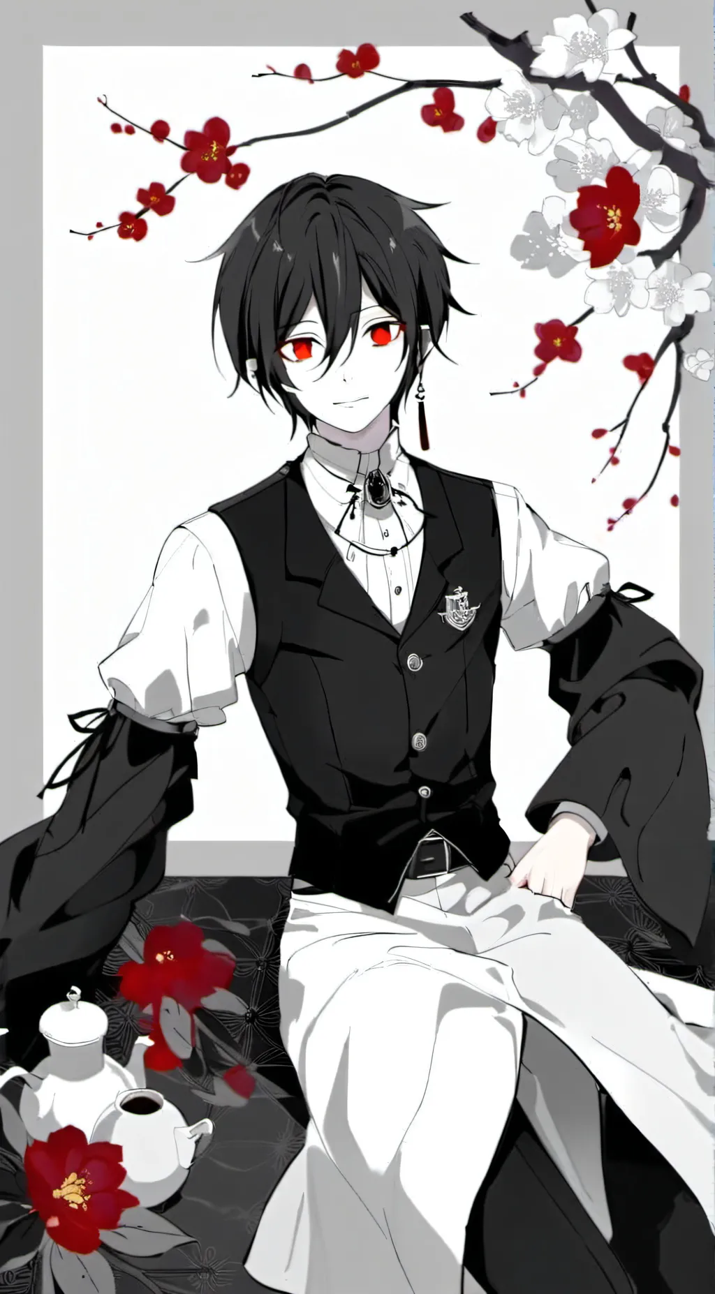 ai character: danganronpa parent background