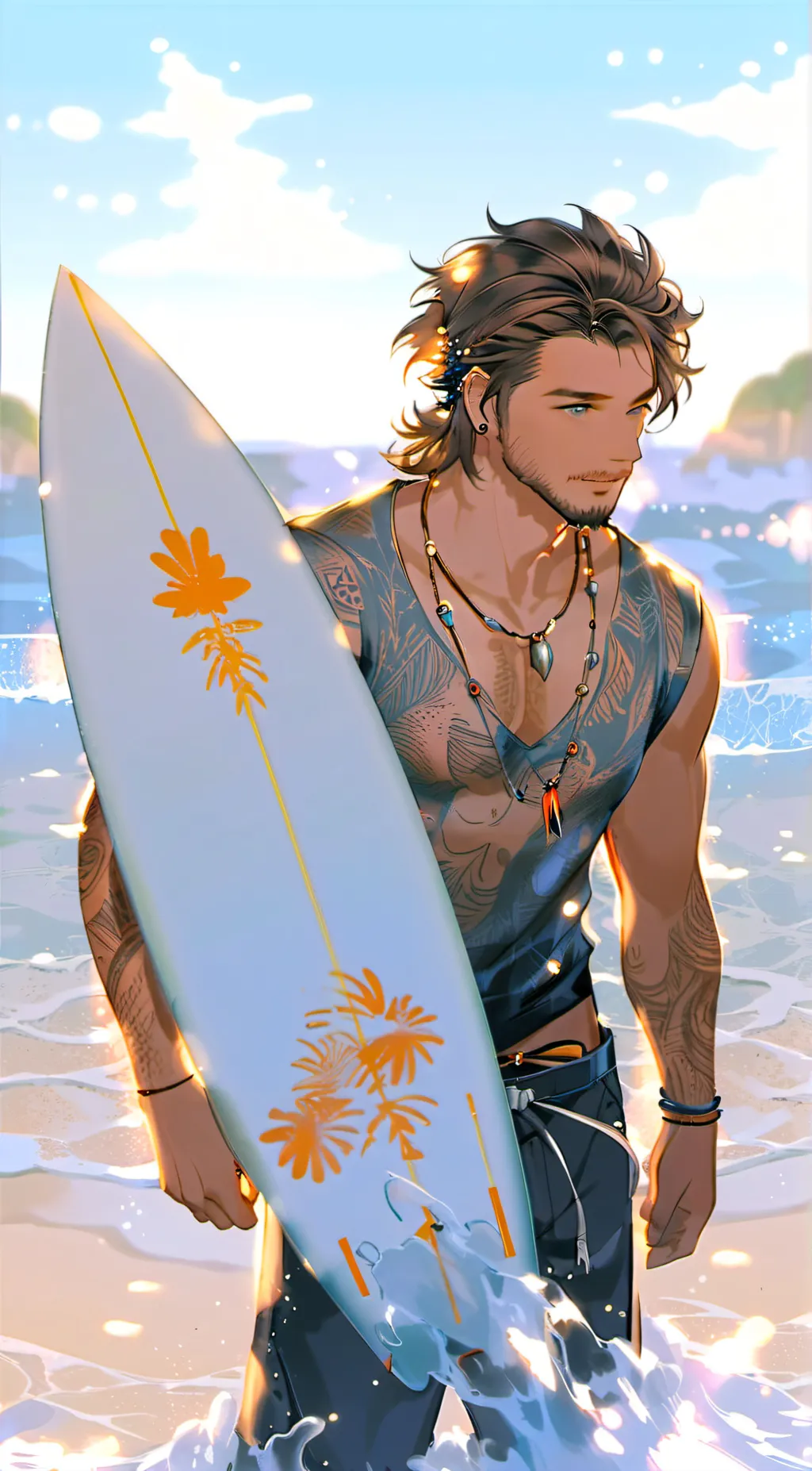 ai character: Evan background