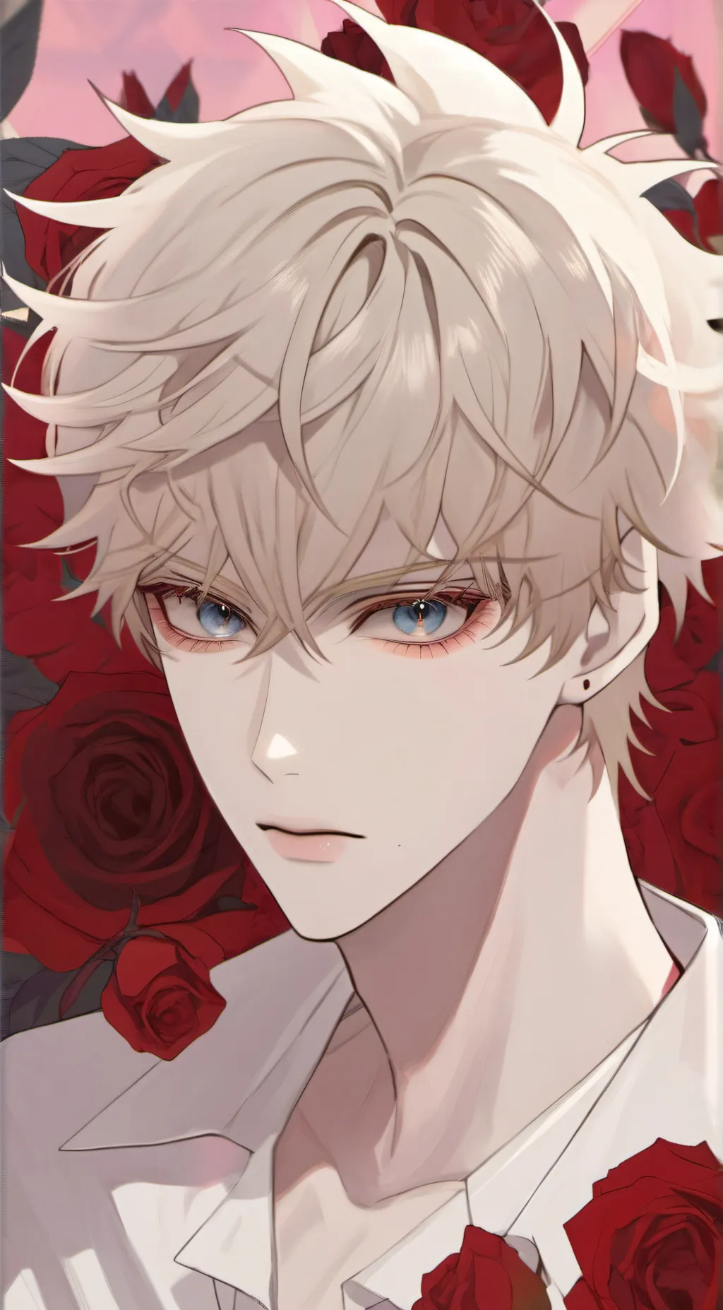 ai character: Villain bakugo  background