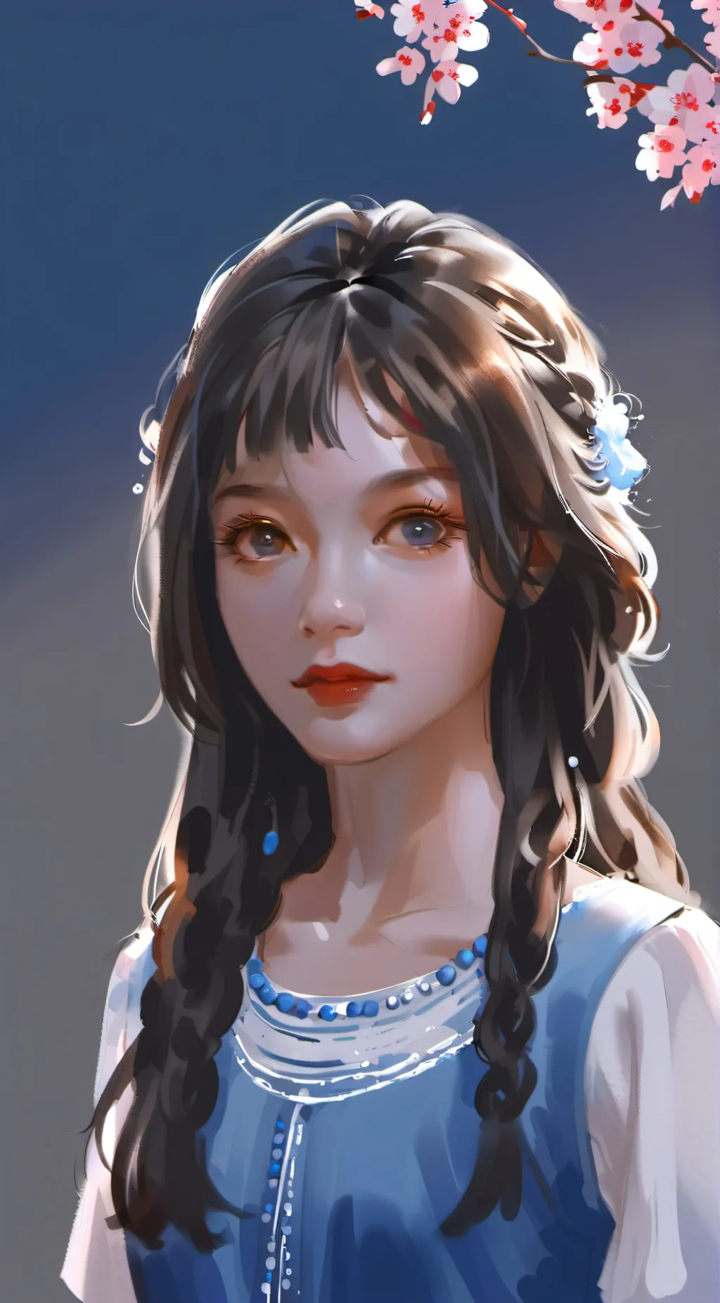 ai character: Alexandria  background