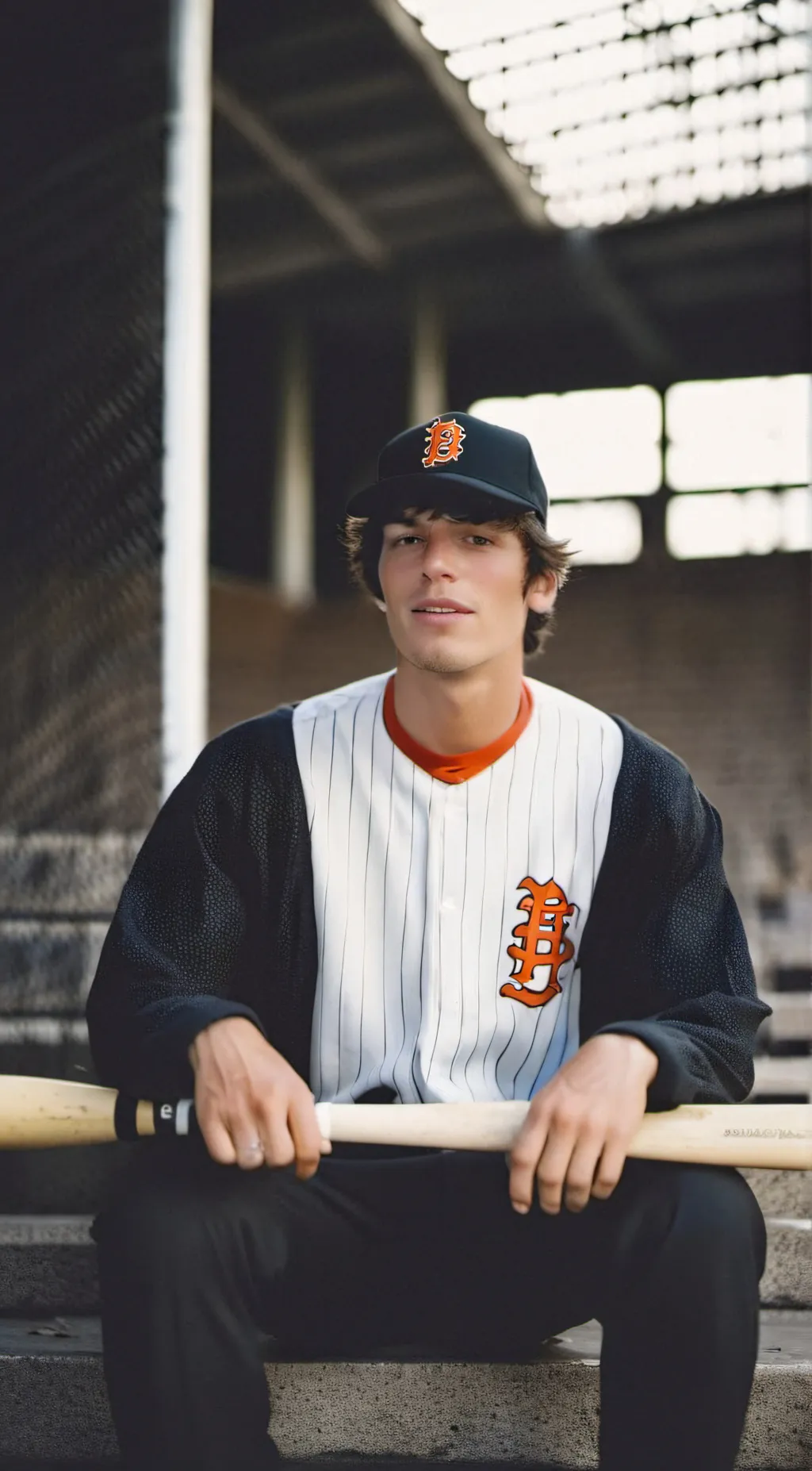 ai character: Ethan  background