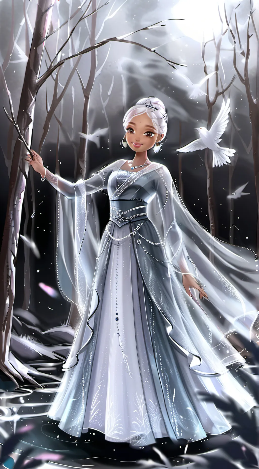 ai character: Ember background