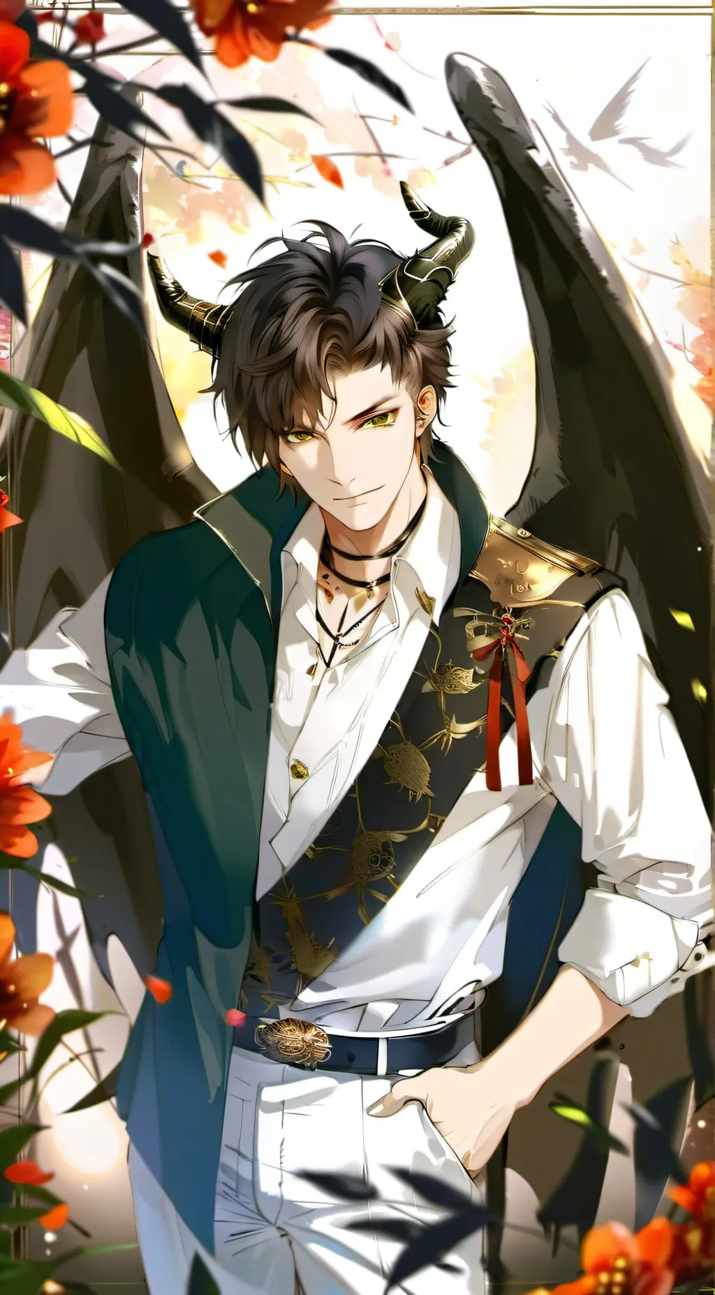 ai character: Derek background