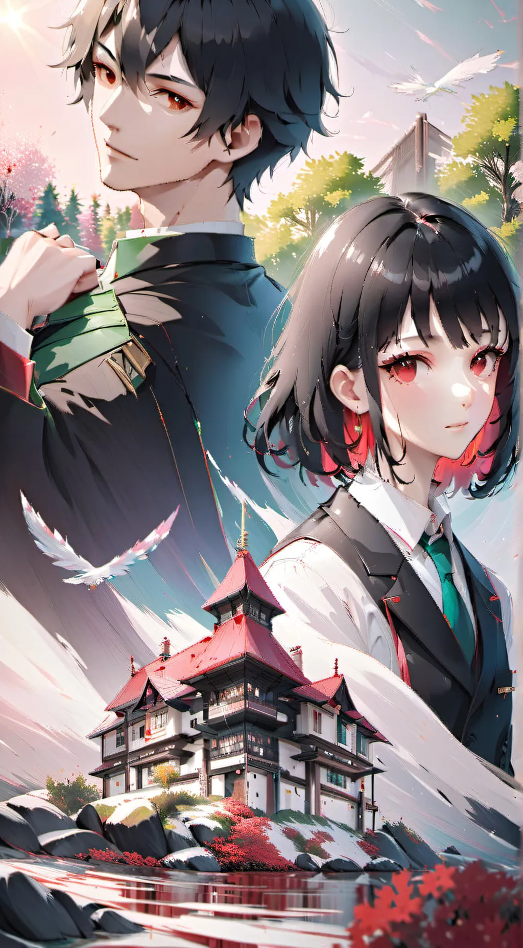 ai character: justammed background