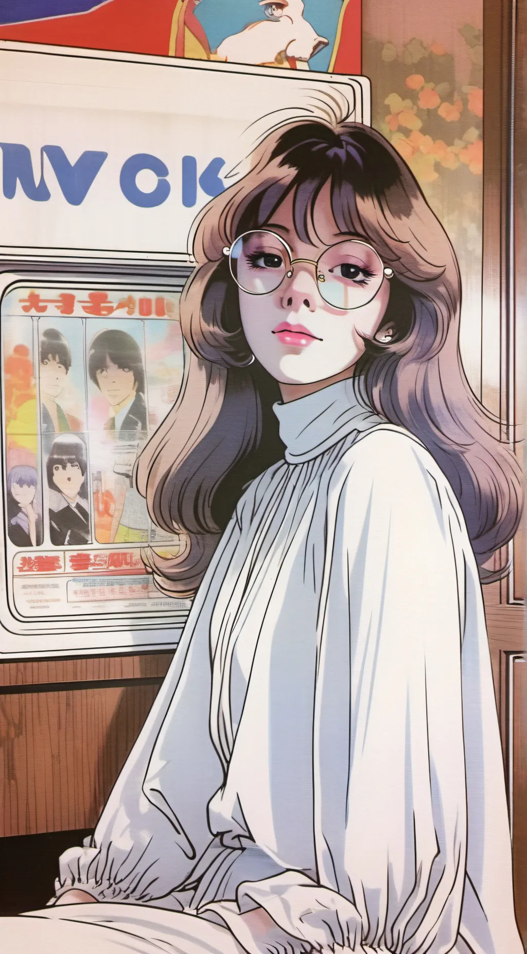 ai character: Mellodie background