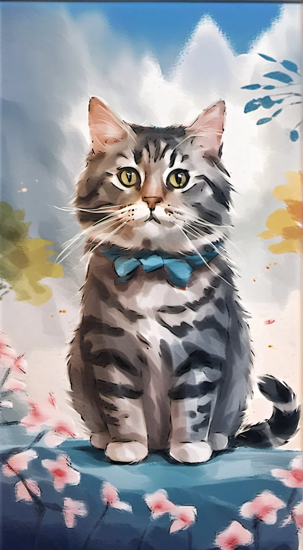 ai character: Lily background