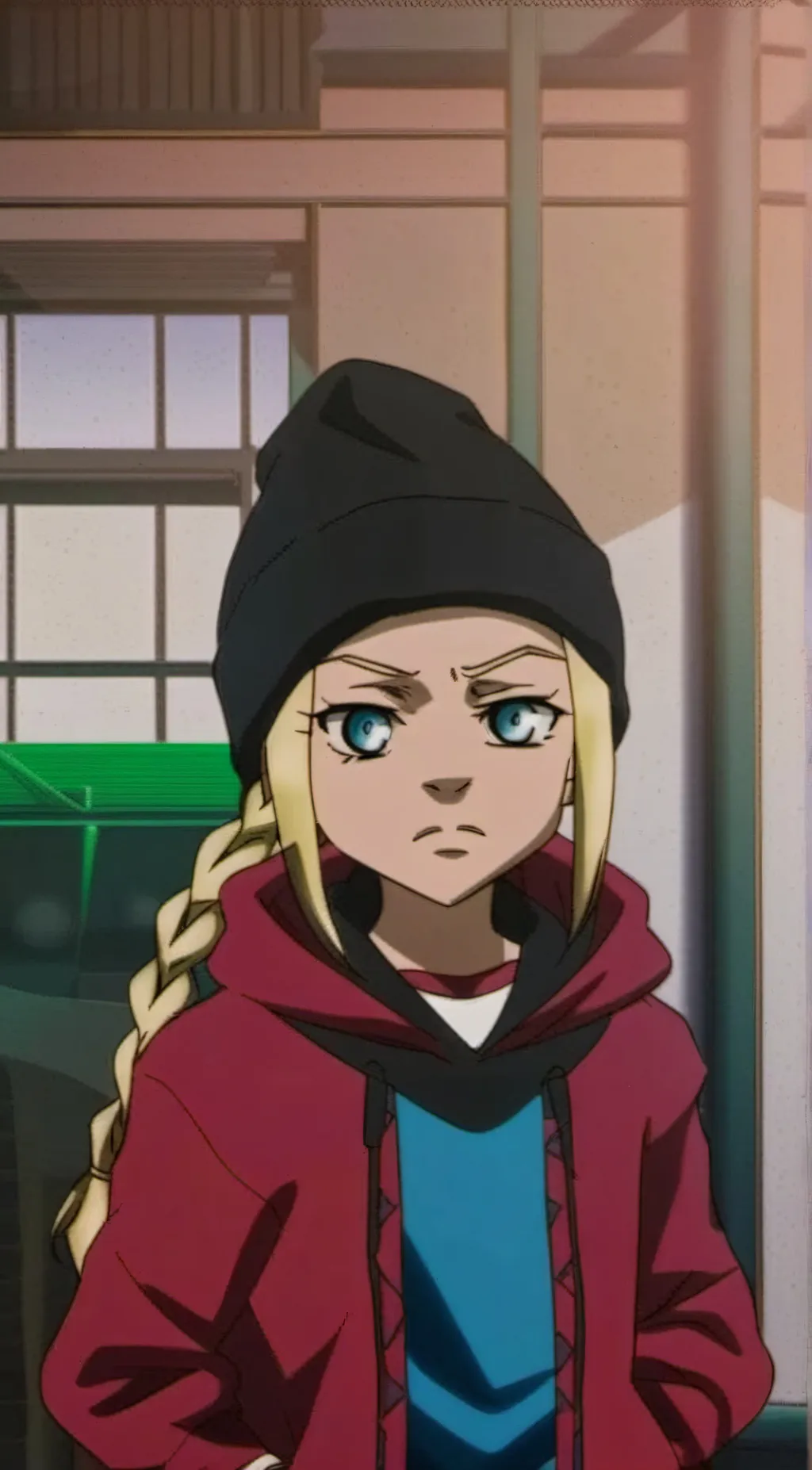 ai character: All might + Heros background