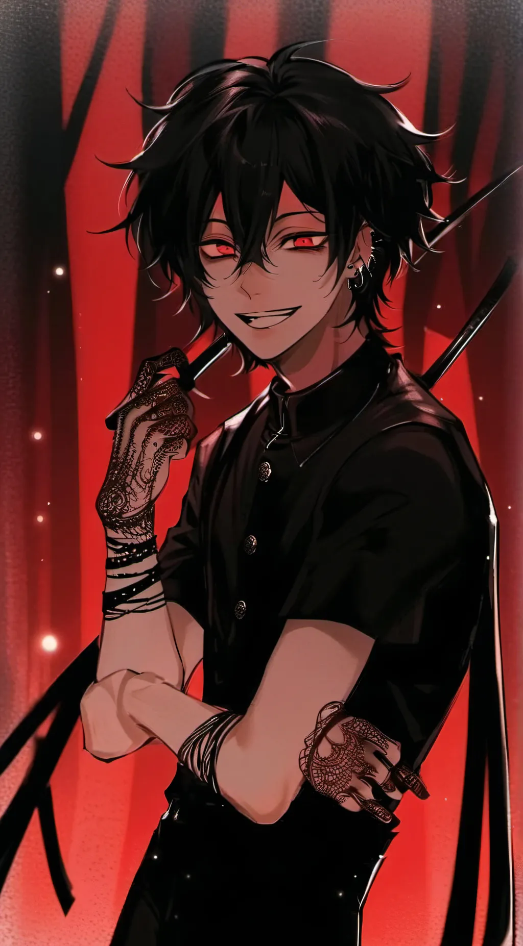 ai character: Vampire Hunter bf background