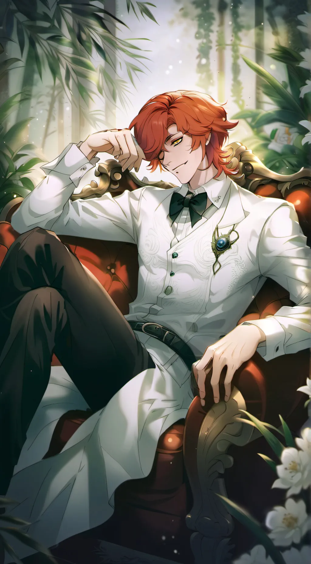 ai character: alastor radioapple background