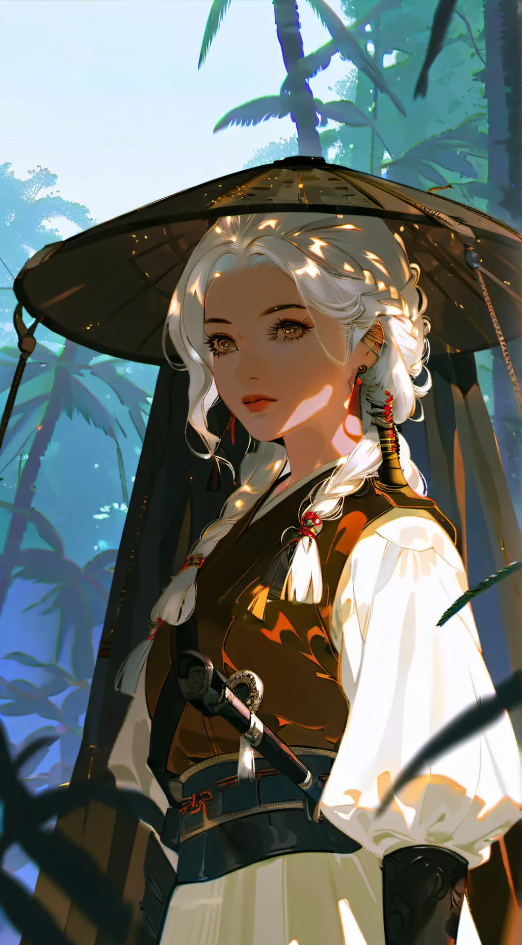 ai character: Julia  background